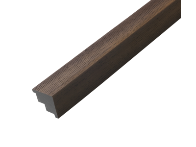 Millboard® Envello Shadow Line+ External Corner Profile 3.05m-Millboard Antique Oak