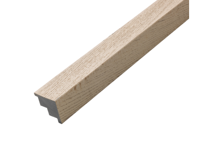 Millboard® Envello Shadow Line+ External Corner Profile 3.05m-Millboard Limed Oak