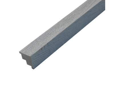 Millboard® Envello Shadow Line+ External Corner Profile 3.05m-Millboard Salt Blue