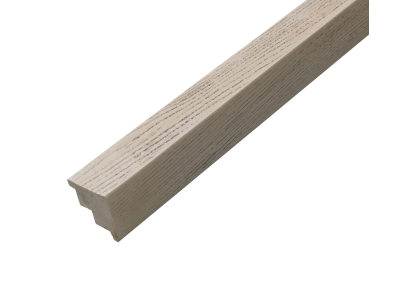 Millboard® Envello Shadow Line+ External Corner Profile 3.05m-Millboard Smoked Oak