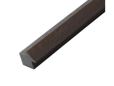 Millboard® Envello Shadow Line+ Internal Corner Profile 3.05m-Millboard Antique Oak