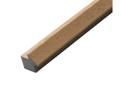 Millboard® Envello Shadow Line+ Internal Corner Profile 3.05m-Millboard Golden Oak