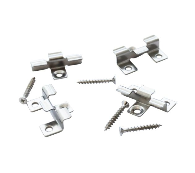 ProDeck Hidden Decking Clips and Stainless Steel Screws (100 Pack)