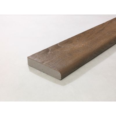 Millboard® Bullnose Decking Board 3.6m-Millboard Antique Oak