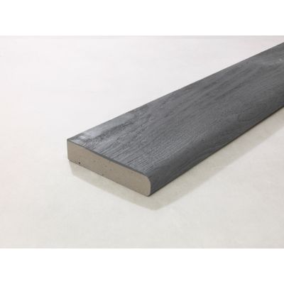 Millboard® Bullnose Decking Board 3.6m-Millboard Brushed Basalt