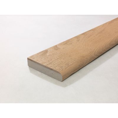 Millboard® Bullnose Decking Board 3.6m-Millboard Golden Oak