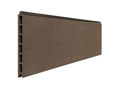 3.6m Composite Fencing Panel in Coffee