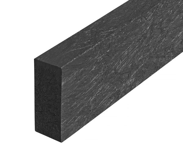 Recycled Plastic Joist, 50mm x 150mm x 3m length, Black