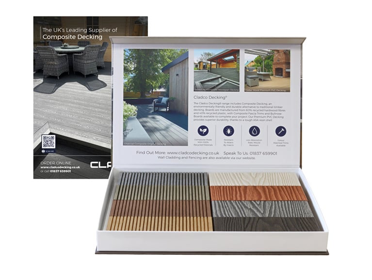 Cladco Composite Decking Sample Pack