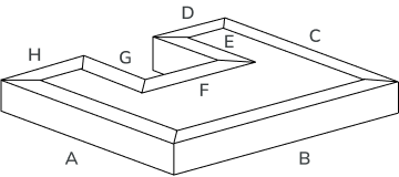 bullnose Diagram u-shape Shape